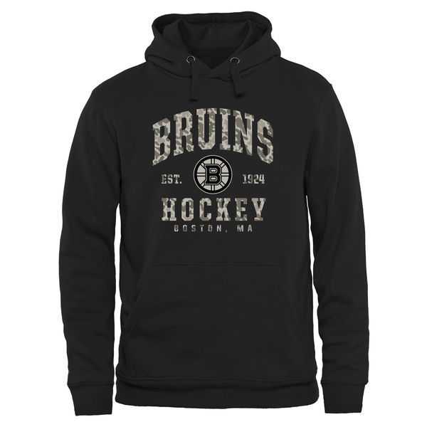 Men's Boston Bruins Black Camo Stack Pullover Hoodie,We sell and wholesale Men's Boston Bruins Black Camo Stack Pullover Hoodie on line form chian!